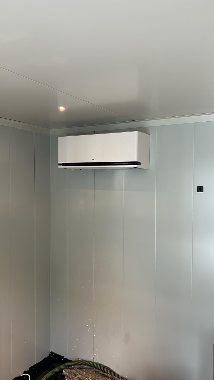 Binnenunit buitenkantoor